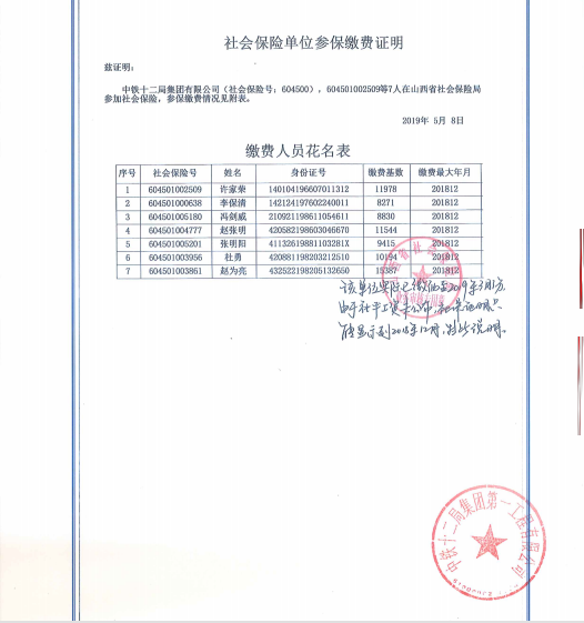 中铁十二局子公司:投标文件涉嫌“挂证”造假的工程即将验收