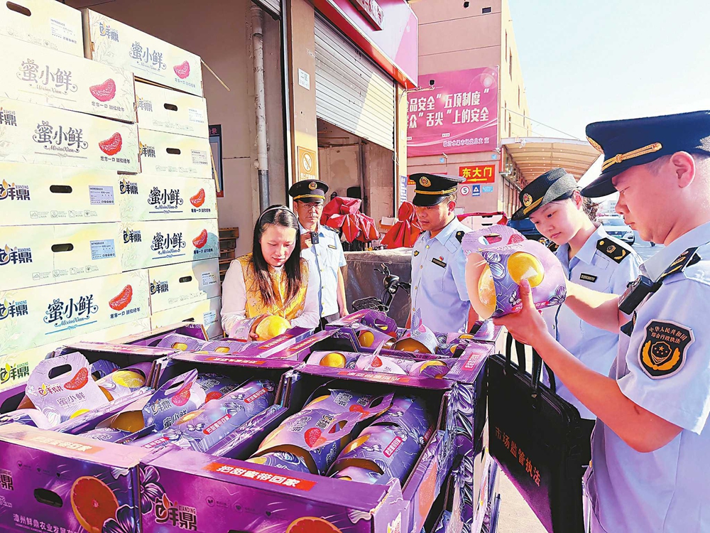 山东临沂市场监管局开展食品安全应急处置情景演练